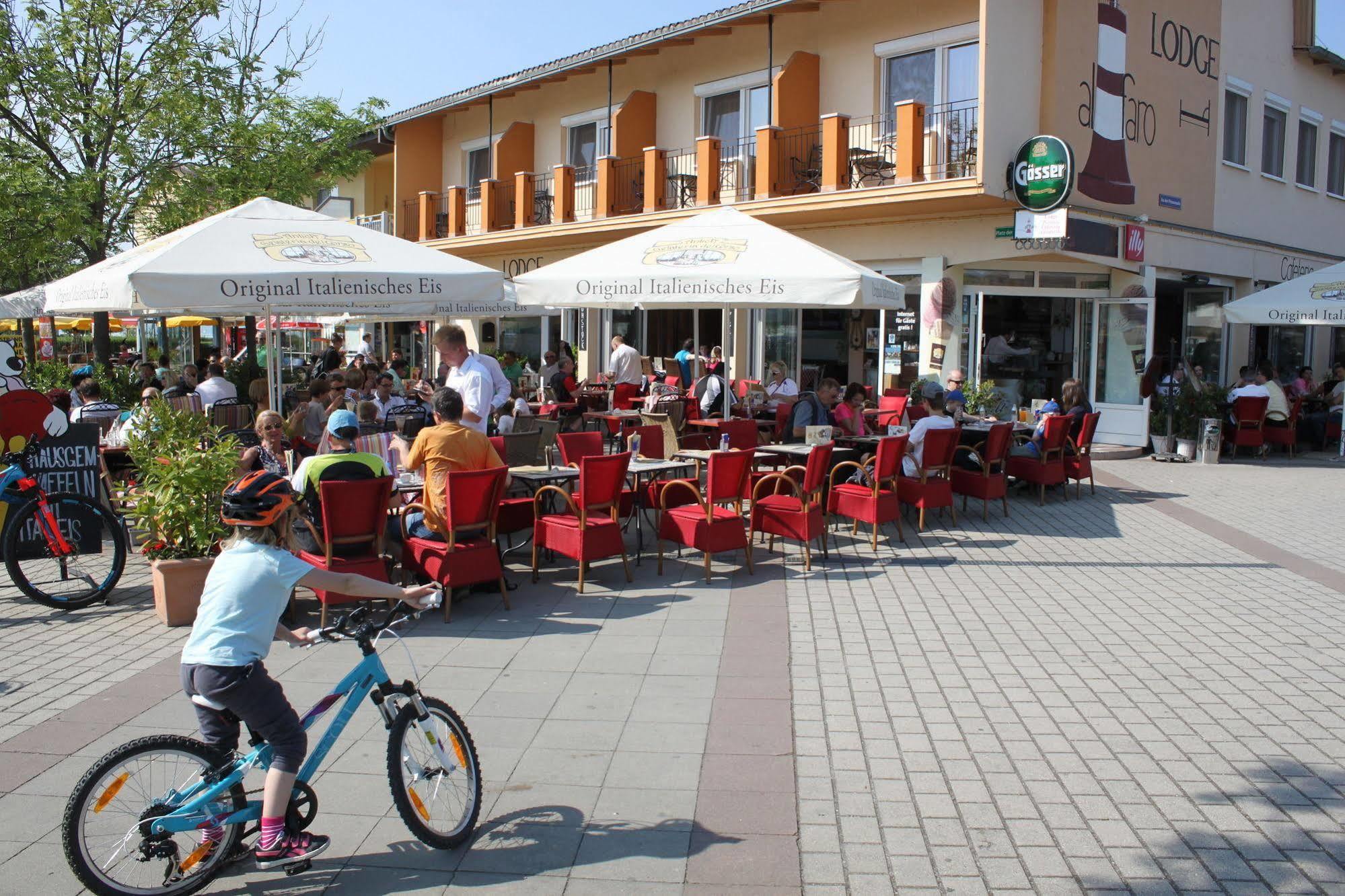 Hotel Al Faro Lodge Am See Podersdorf am See Exterior foto